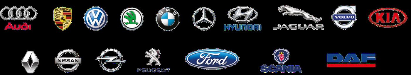 Car brands our parts appear in